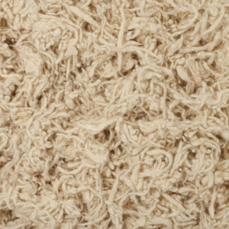 Wool Slubs for Felting Projects - Natural White - Product Photo
