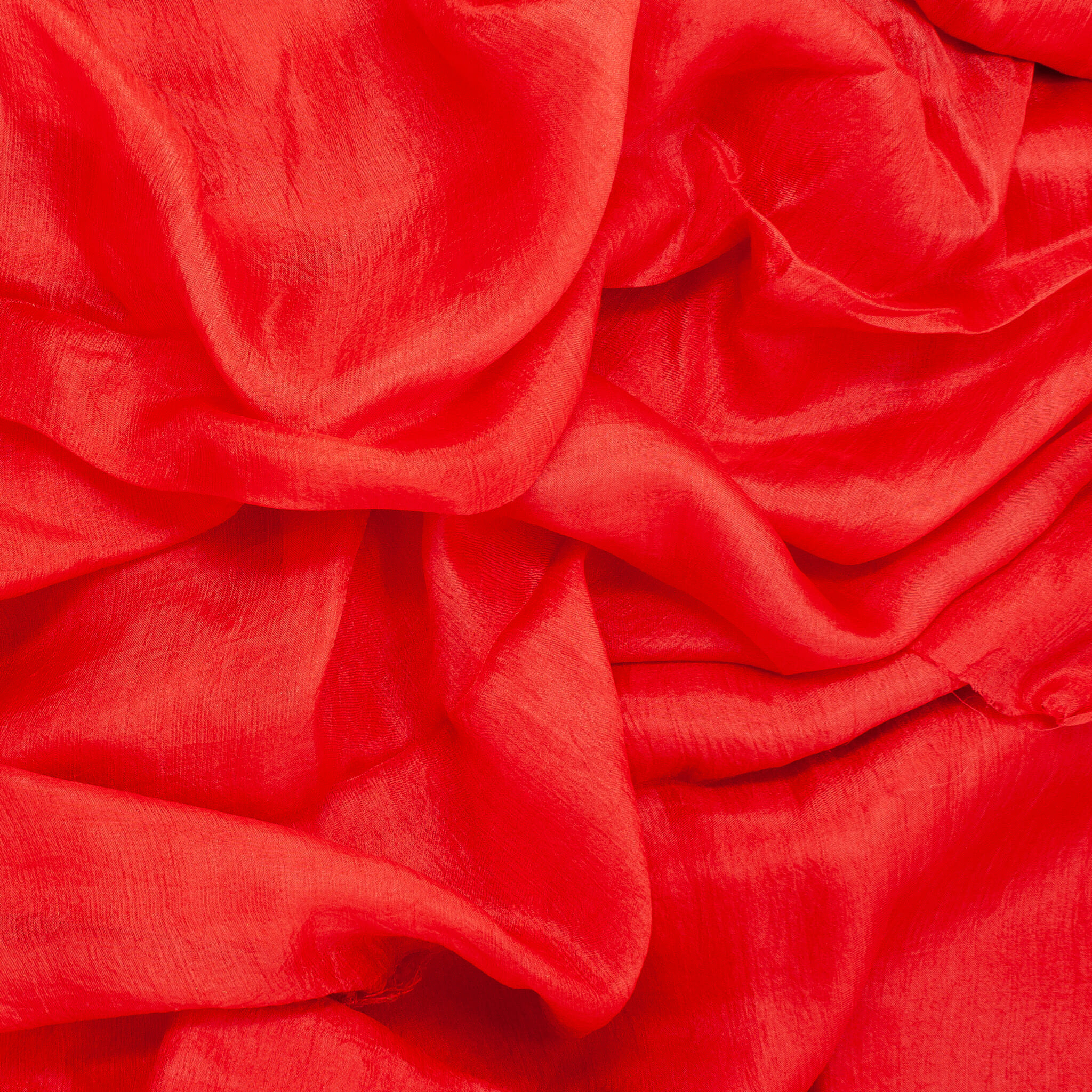 Margilan Silk Excelsior Fabric from Uzbekistan - Red